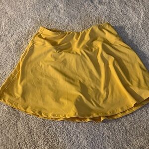 Yellow Women's Skirt: XS